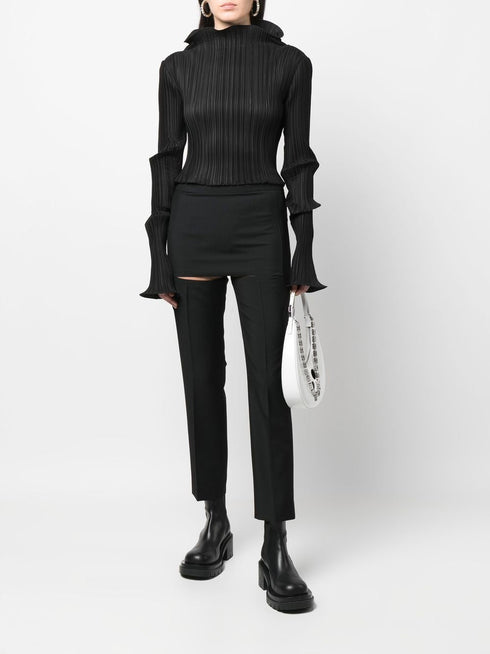 GIVENCHY SKIRT DETAIL TROUSERS